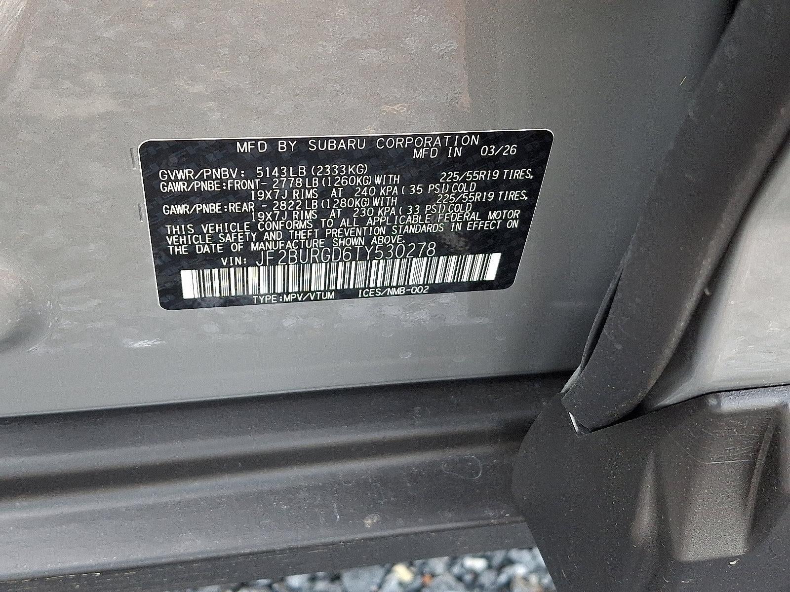 2026 Subaru Outback Limited XT AWD