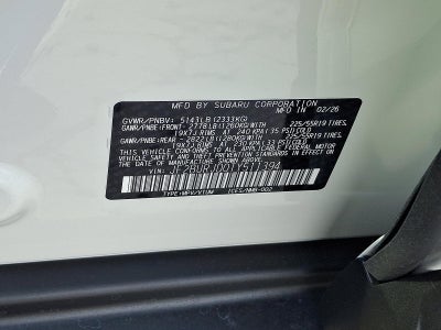 2026 Subaru Outback Touring XT AWD