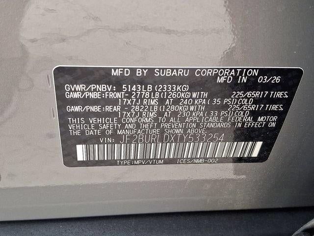 2026 Subaru Outback Wilderness AWD