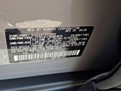 2026 Subaru Outback Wilderness AWD