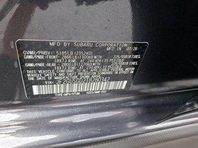 2026 Subaru Crosstrek Sport Hybrid AWD