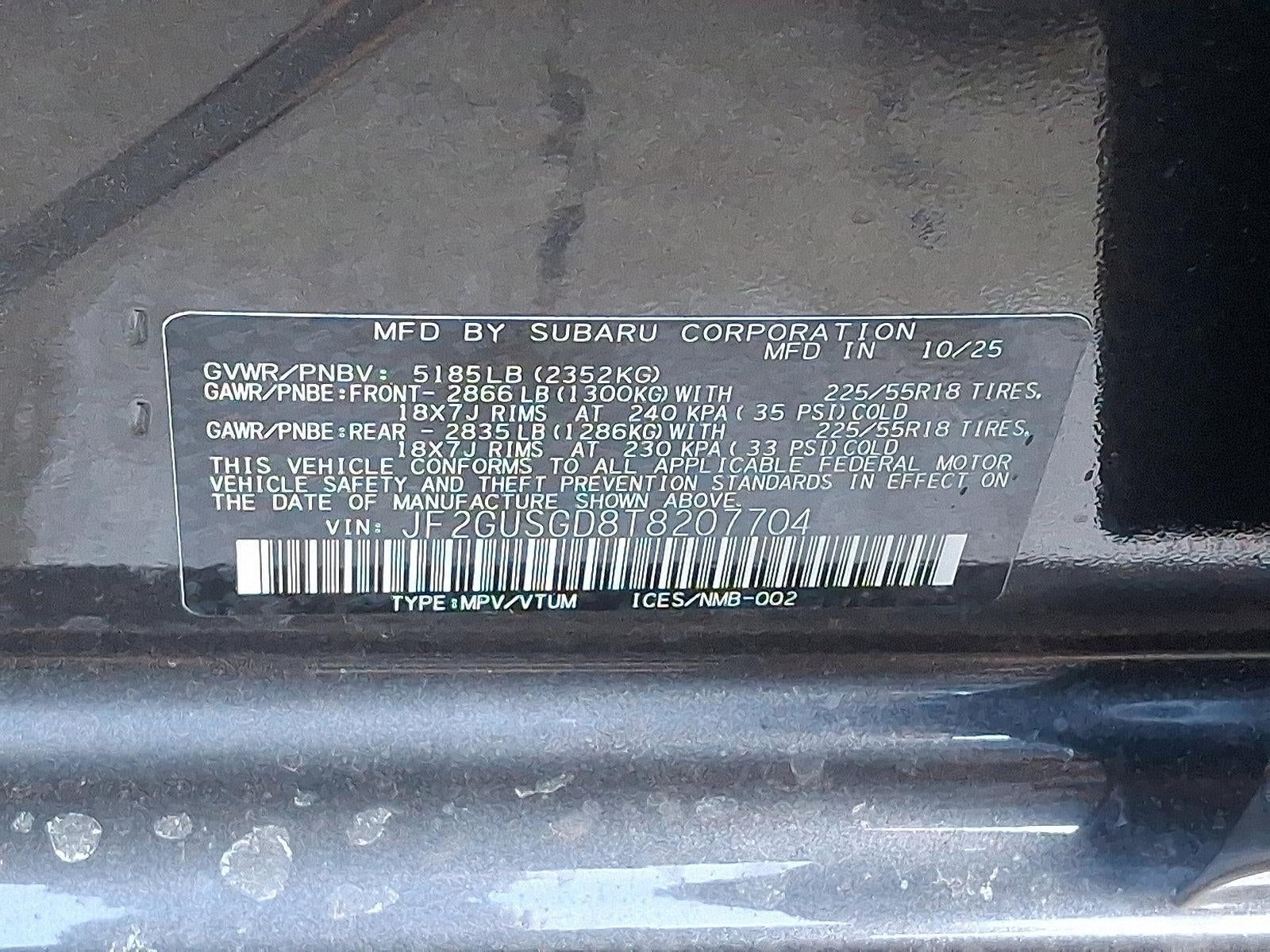 2026 Subaru Crosstrek Sport Hybrid AWD