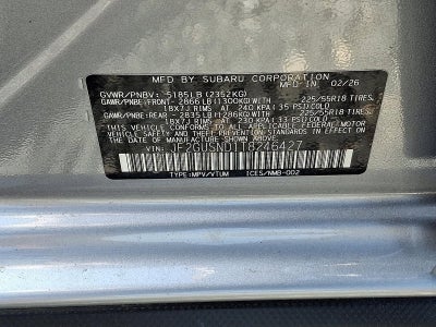 2026 Subaru Crosstrek Limited Hybrid AWD