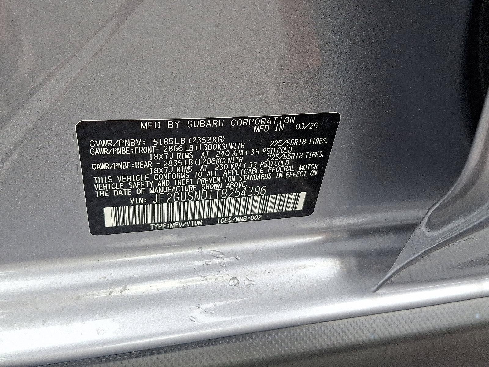 2026 Subaru Crosstrek Limited Hybrid AWD
