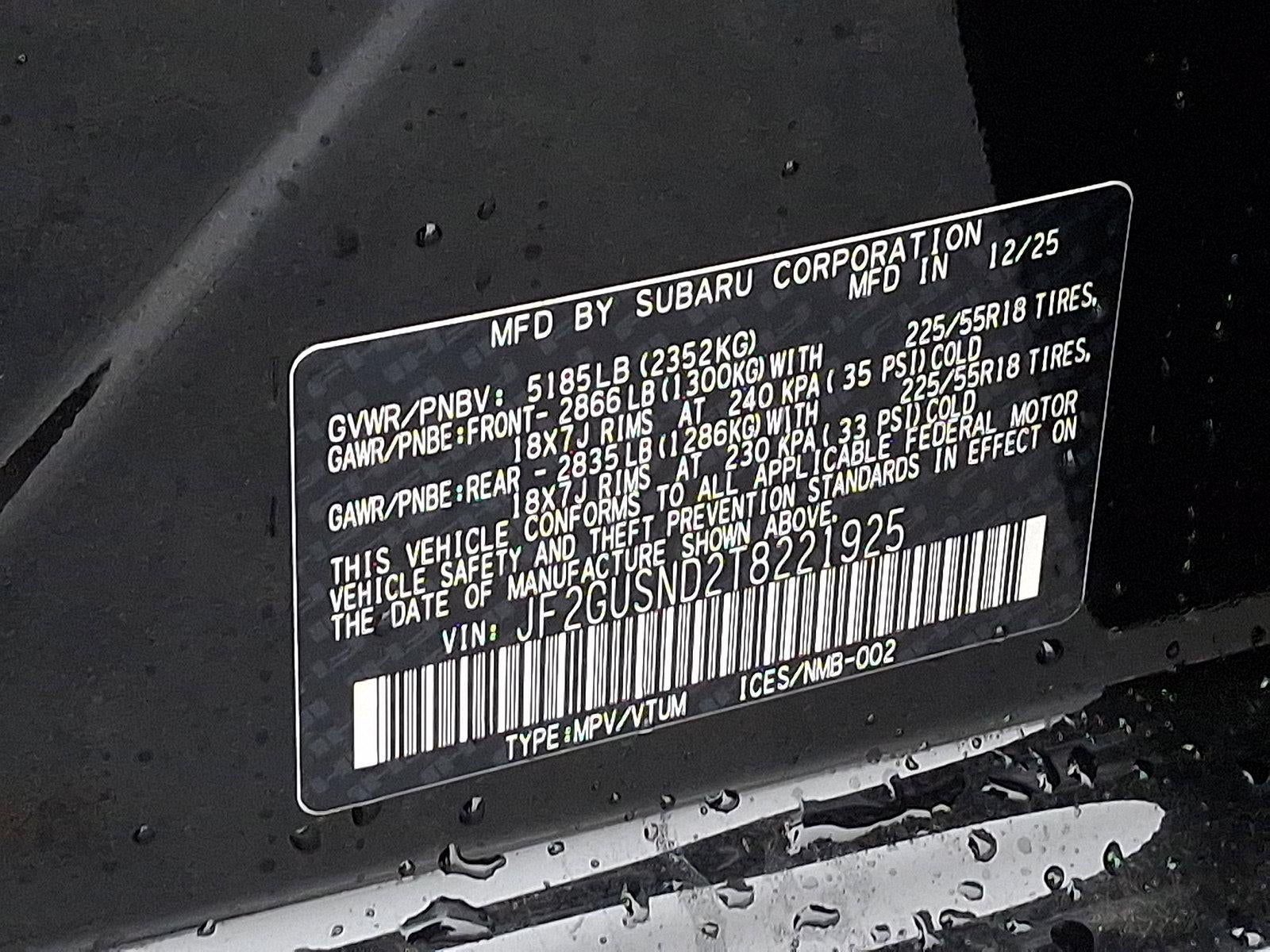 2026 Subaru Crosstrek Limited Hybrid AWD
