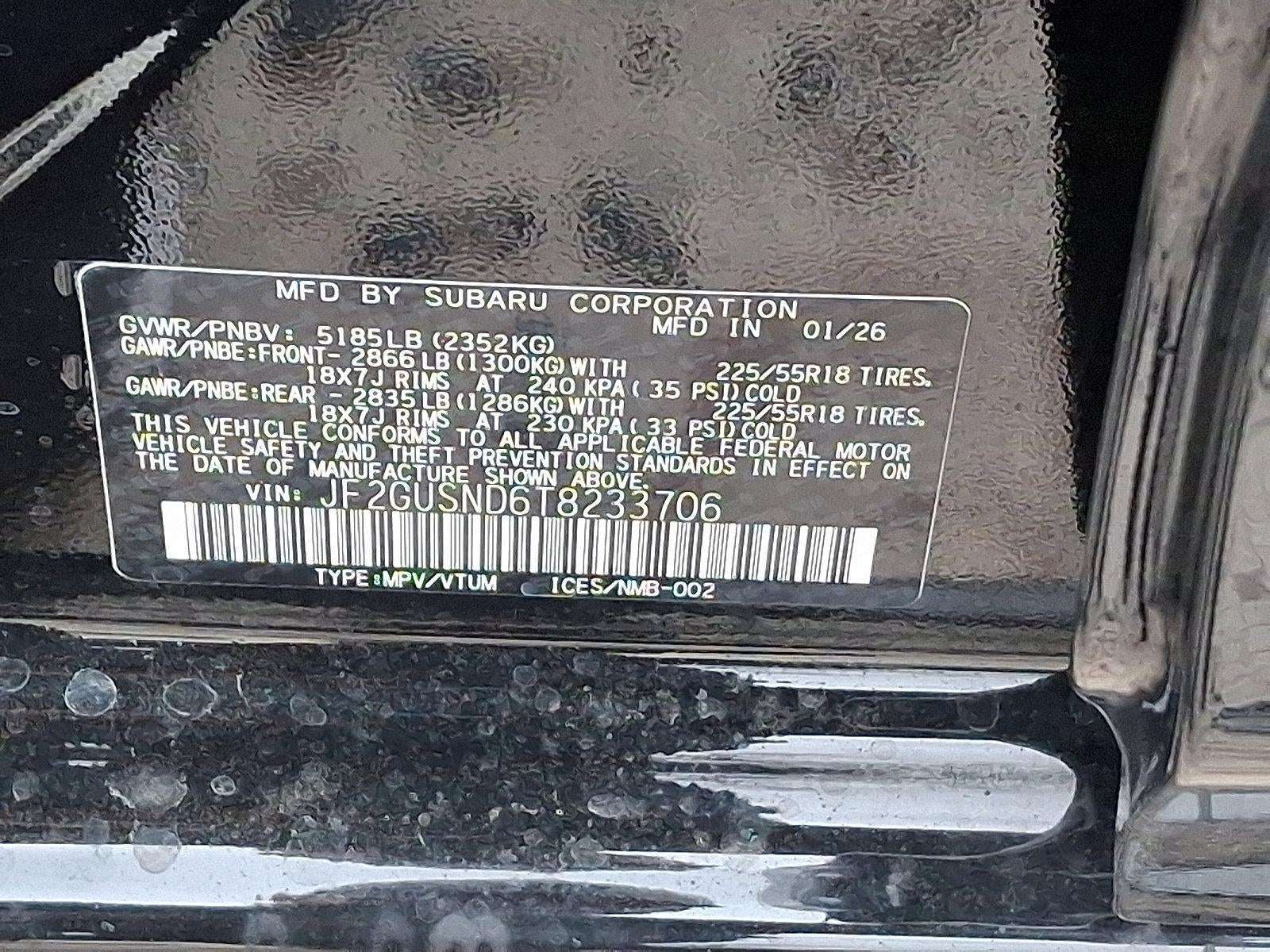 2026 Subaru Crosstrek Limited Hybrid AWD