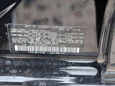 2026 Subaru Crosstrek Limited Hybrid AWD