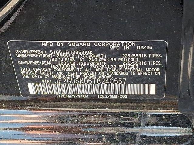 2026 Subaru Crosstrek Limited Hybrid AWD