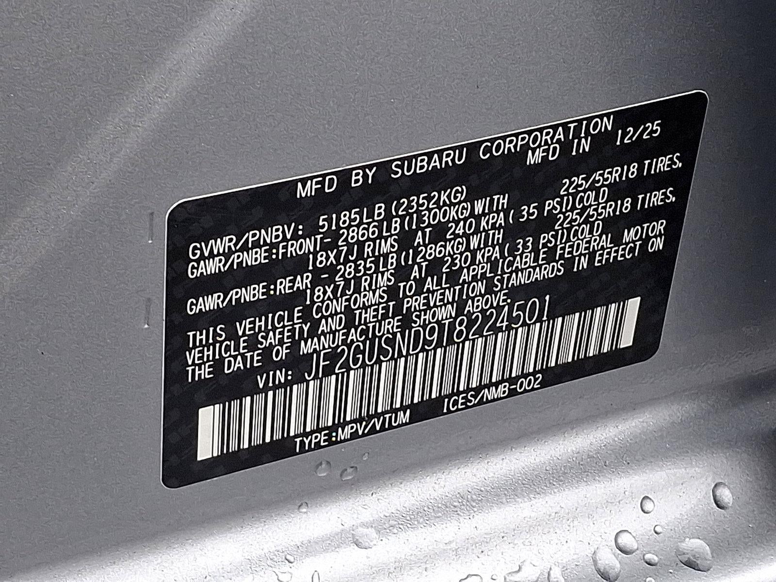 2026 Subaru Crosstrek Limited Hybrid AWD