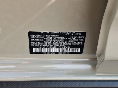 2026 Subaru Crosstrek Limited Hybrid AWD