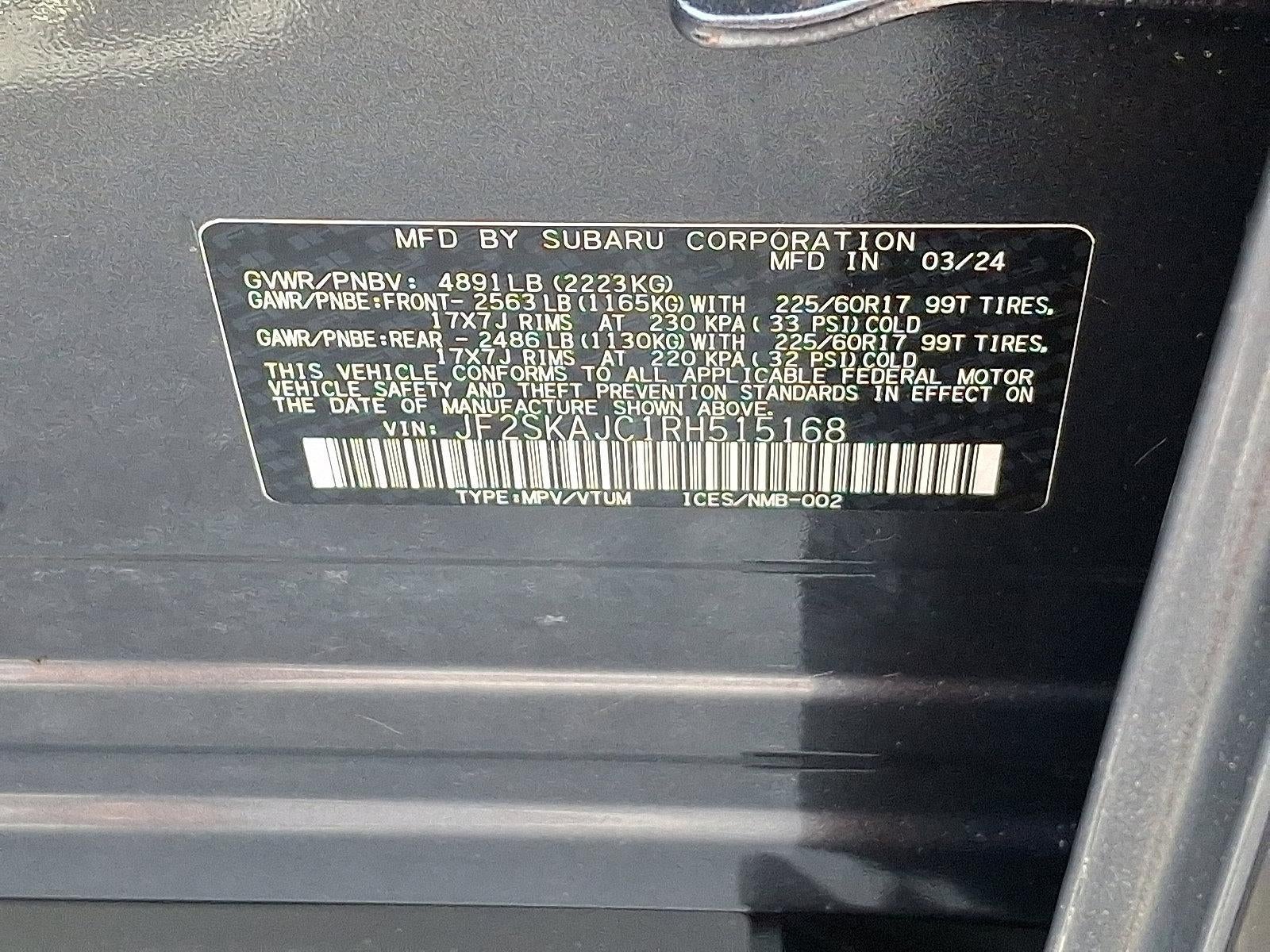 2024 Subaru Forester Wilderness AWD