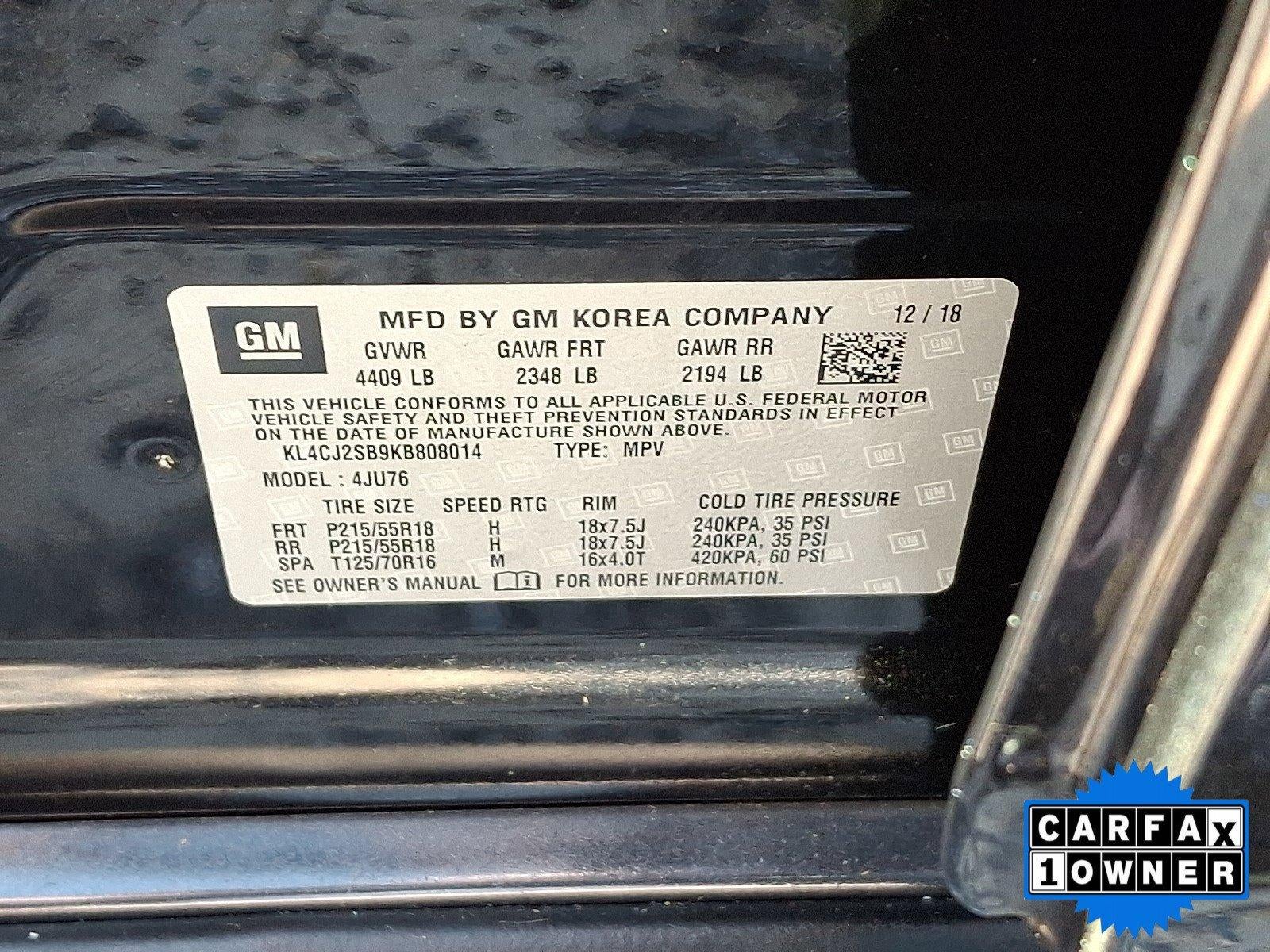 2019 Buick Encore Sport Touring AWD