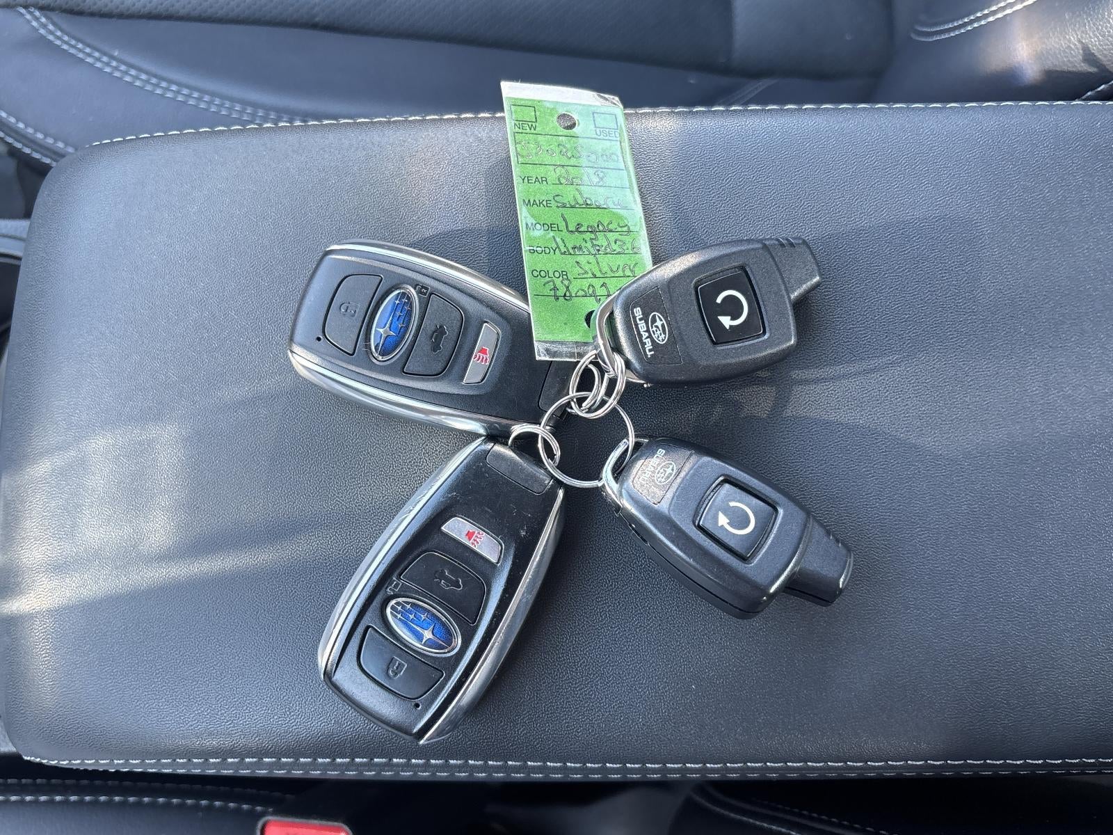 2018 Subaru Legacy 3.6R Limited