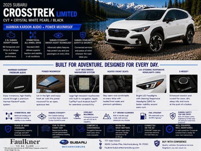 2025 Subaru Crosstrek Limited AWD