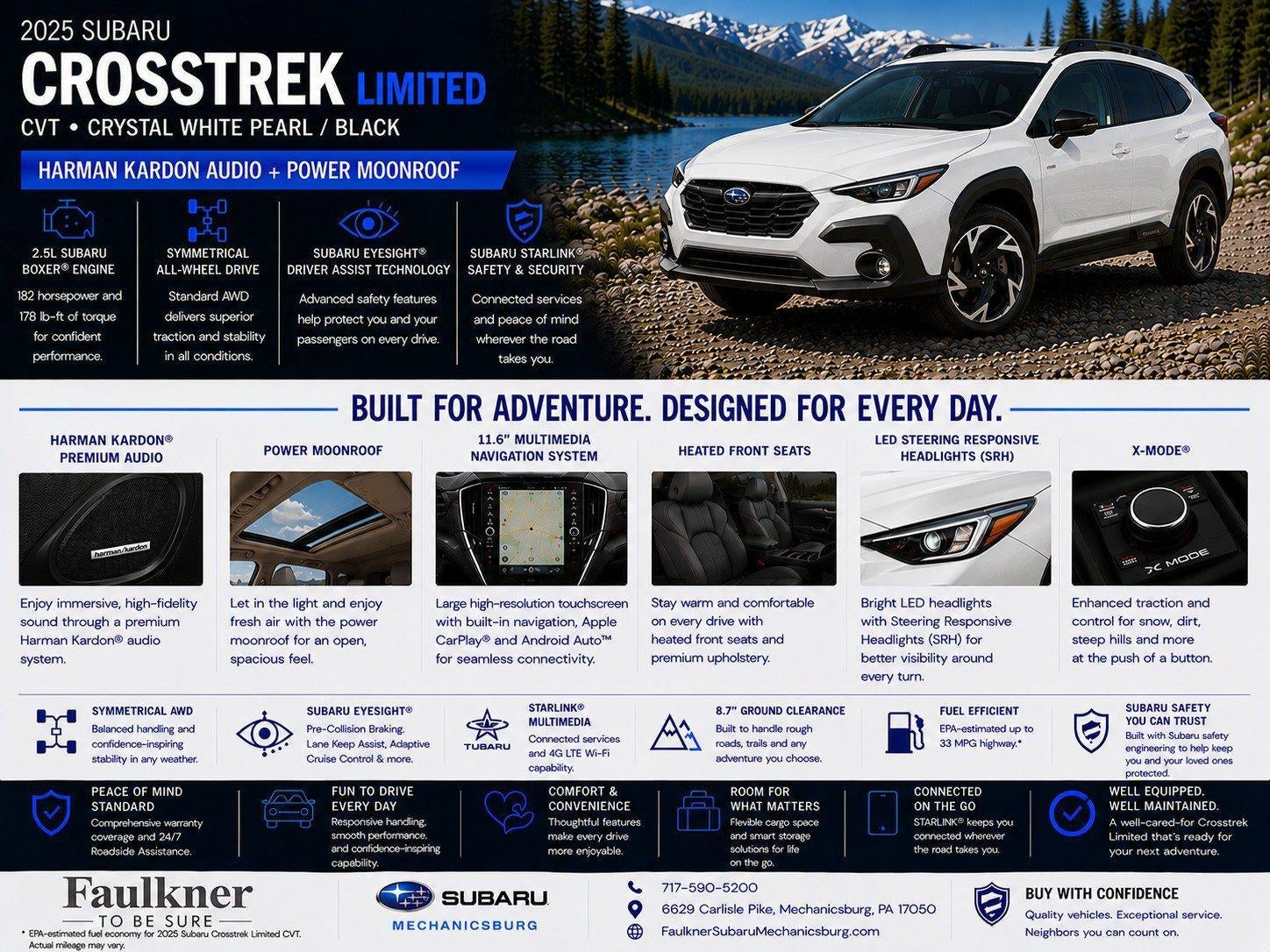 2025 Subaru Crosstrek Limited AWD