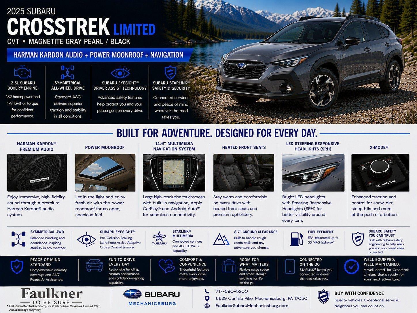 2025 Subaru Crosstrek Limited AWD