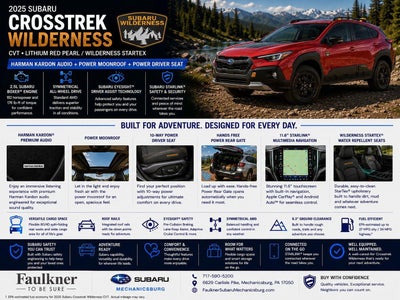 2025 Subaru Crosstrek Wilderness AWD