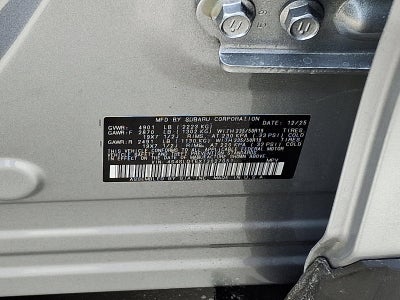 2026 Subaru Forester Touring AWD