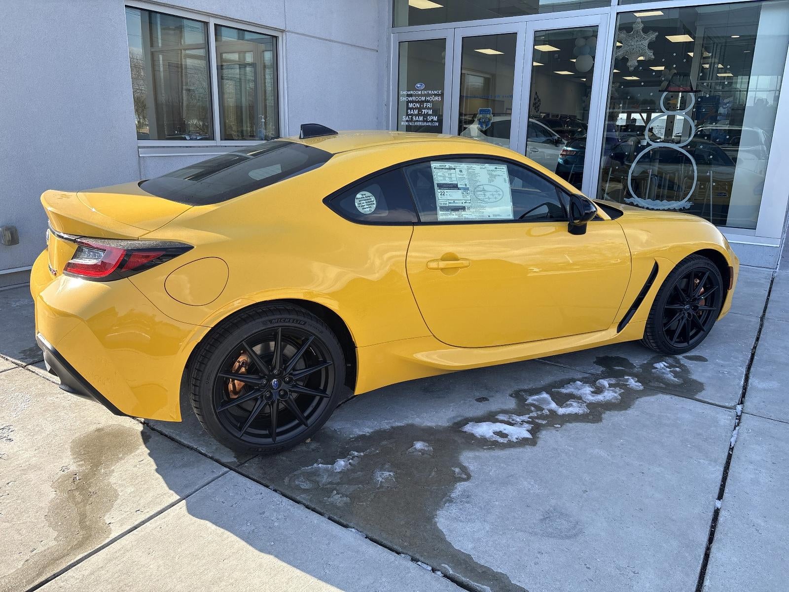 2026 Subaru BRZ Series.Yellow Manual