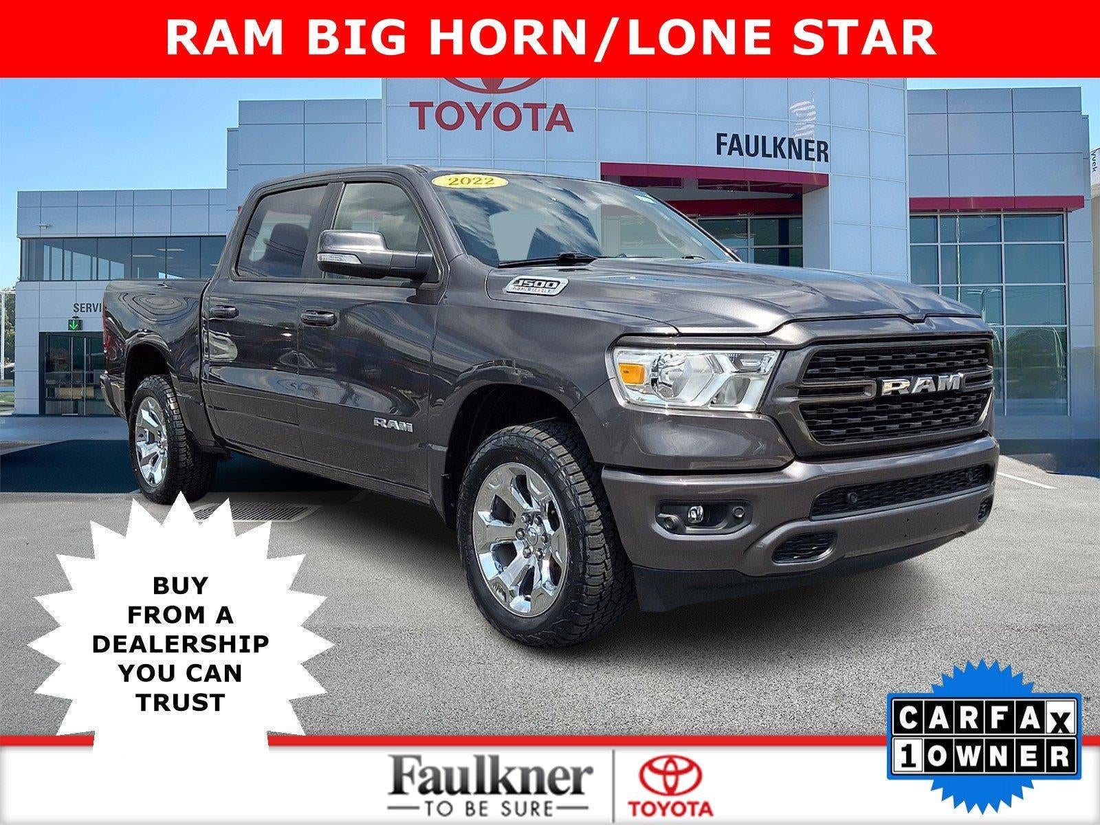 2022 RAM 1500 Big Horn 4x4 Crew Cab 5'7" Box