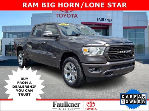 2022 RAM 1500 Big Horn 4x4 Crew Cab 5'7" Box