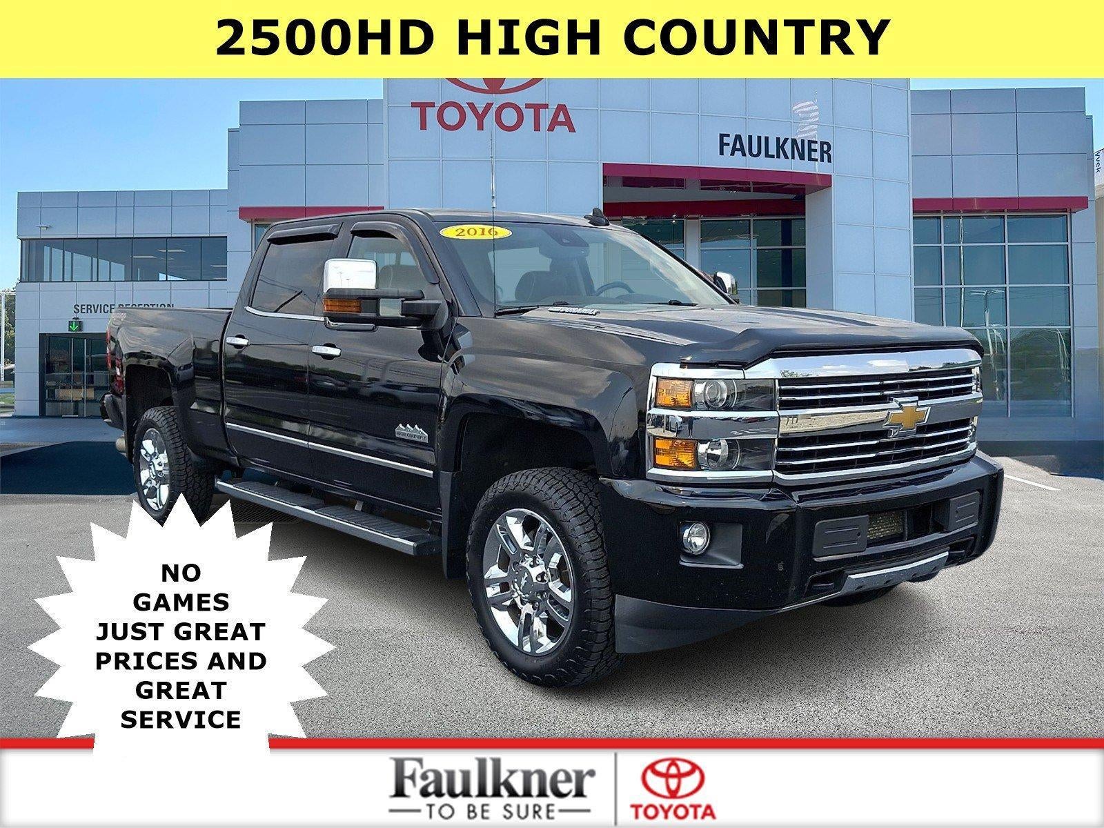 2016 Chevrolet Silverado 2500 HD Crew Cab Standard Box 4-Wheel Drive High Country