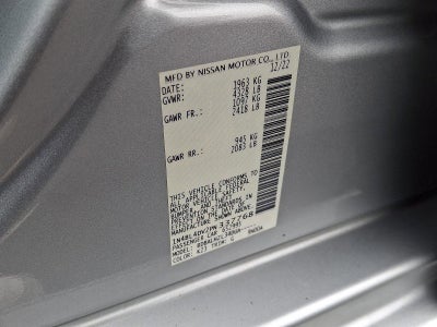 2023 Nissan Altima 2.5 SV Sedan