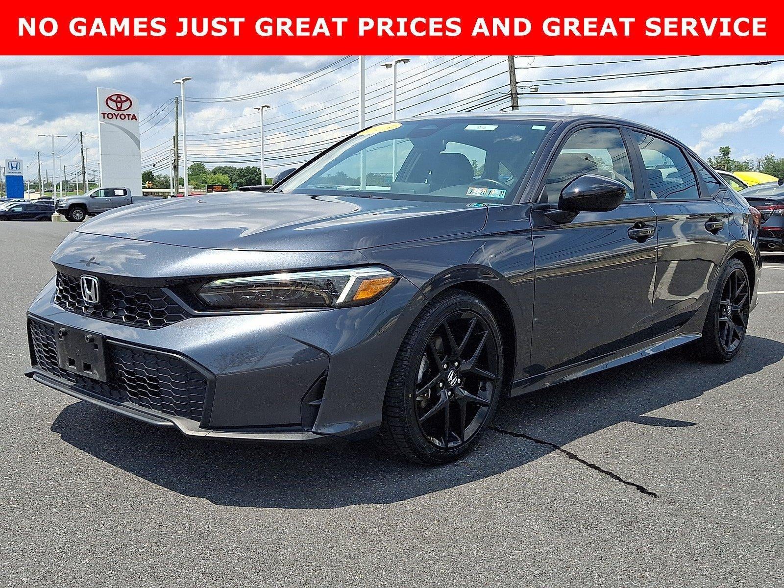 2025 Honda Civic Sedan Sport CVT