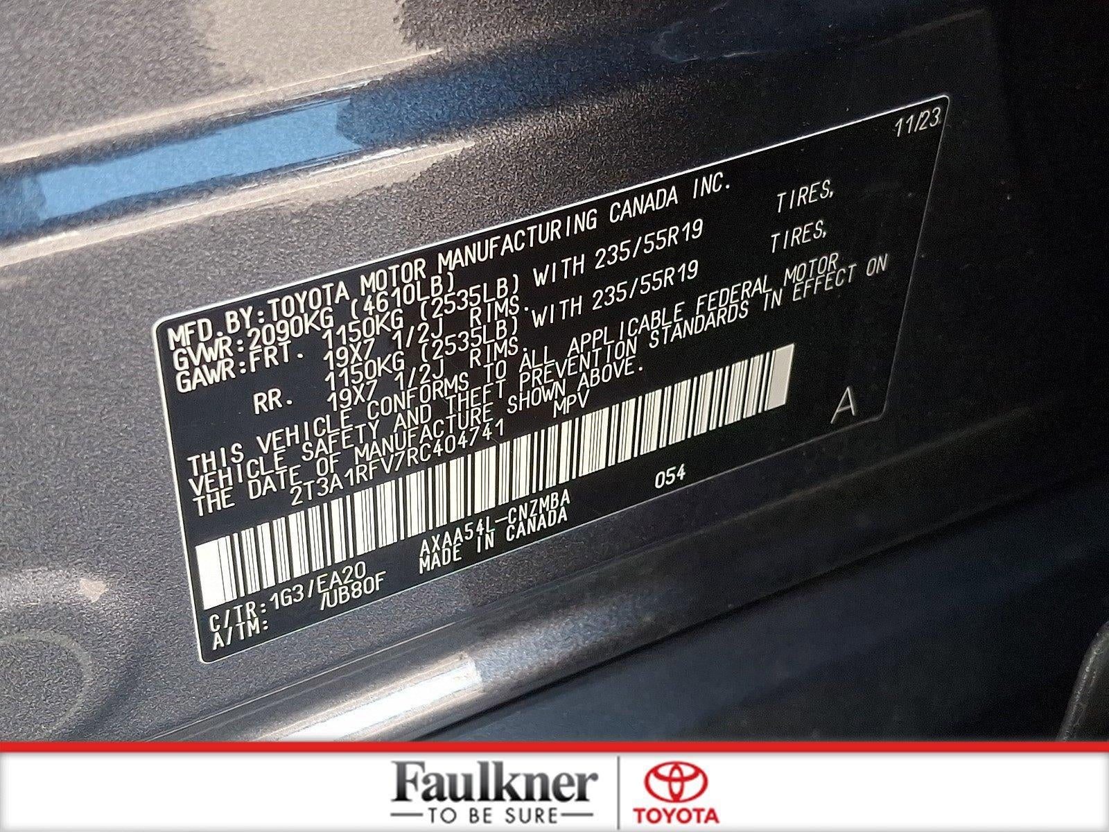 2024 Toyota RAV4 XLE Premium AWD (Natl)