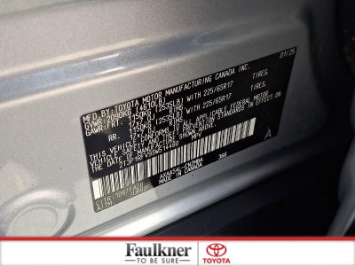 2025 Toyota RAV4 XLE AWD (Natl)