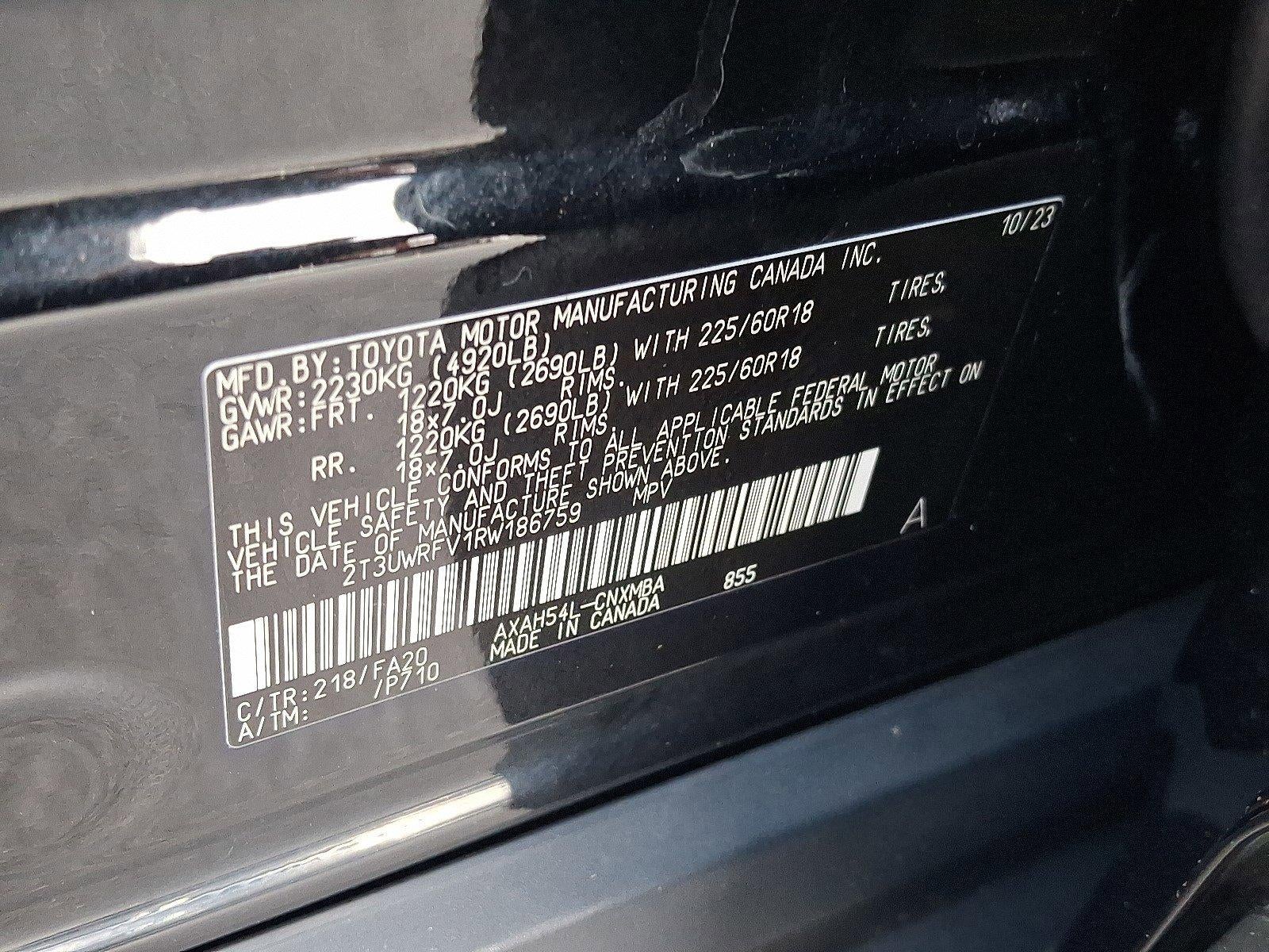 2024 Toyota RAV4 Hybrid Woodland AWD (Natl)