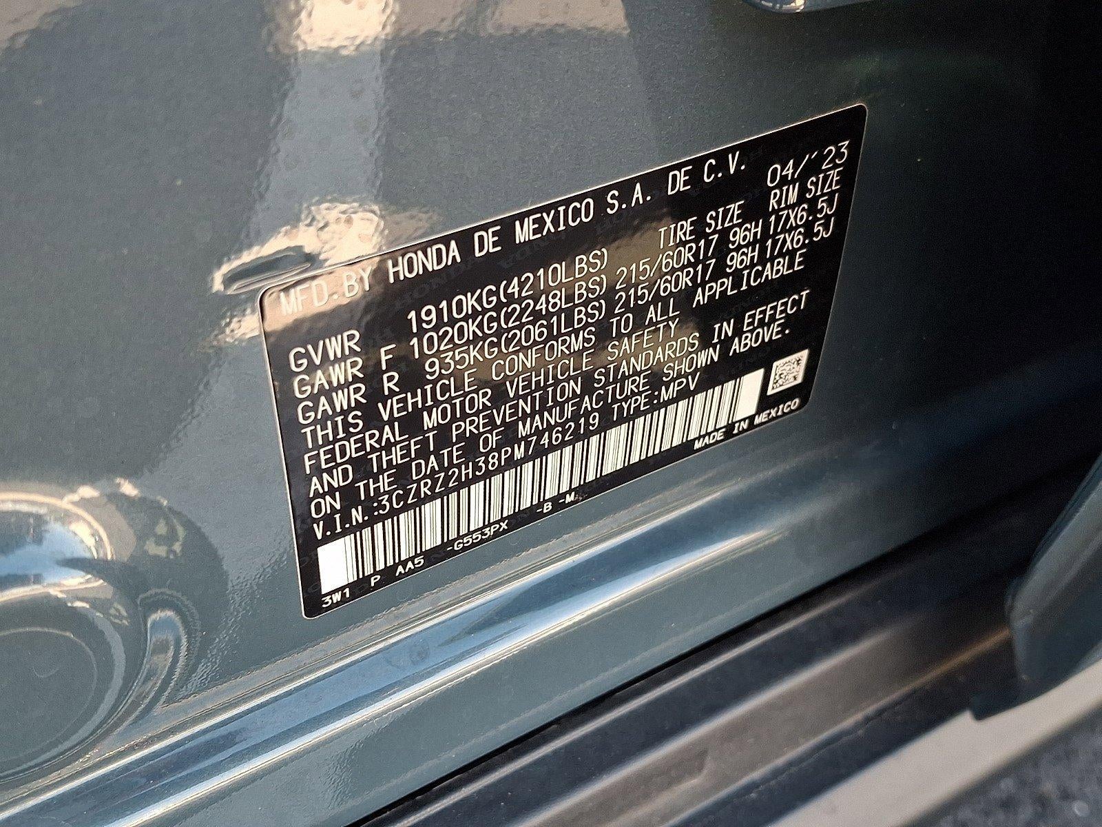 2023 Honda HR-V LX AWD CVT