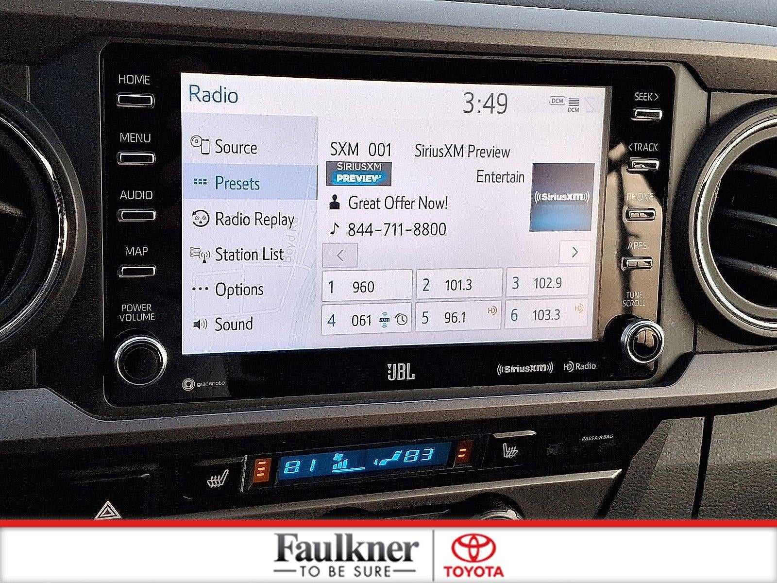 2023 Toyota Tacoma 4WD 4WD SR Double Cab 5' Bed V6 AT (GS)