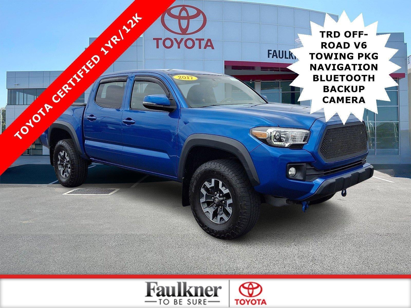 2017 Toyota Tacoma TRD Off Road Double Cab 5' Bed V6 4x4 AT (Natl)
