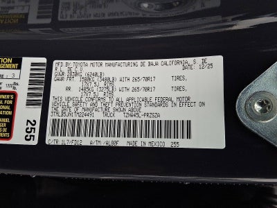 2026 Toyota Tacoma 4WD 4WD TRD Off Road Double Cab 5' Bed AT (Natl)