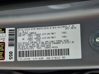 2026 Toyota Tacoma SR5