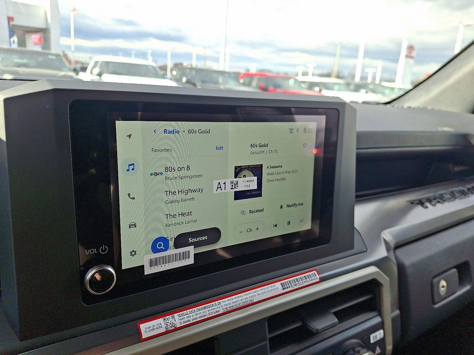 2025 Toyota Tacoma 4WD 4WD SR5 Double Cab 5' Bed AT (GS)