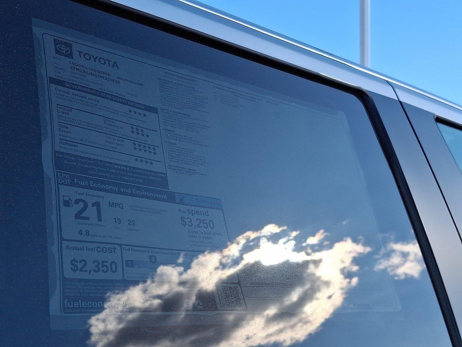 2026 Toyota Tacoma 4WD 4WD TRD Off Road Double Cab 5' Bed AT (Natl)