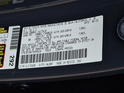 2026 Toyota Tacoma 4WD 4WD TRD Sport Double Cab 5' Bed AT (Natl)
