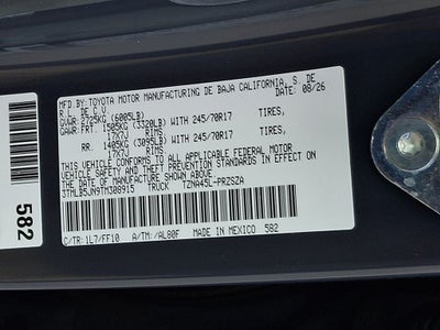 2026 Toyota Tacoma SR5