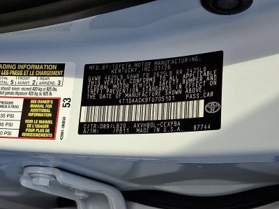 2026 Toyota Camry XSE (Natl)