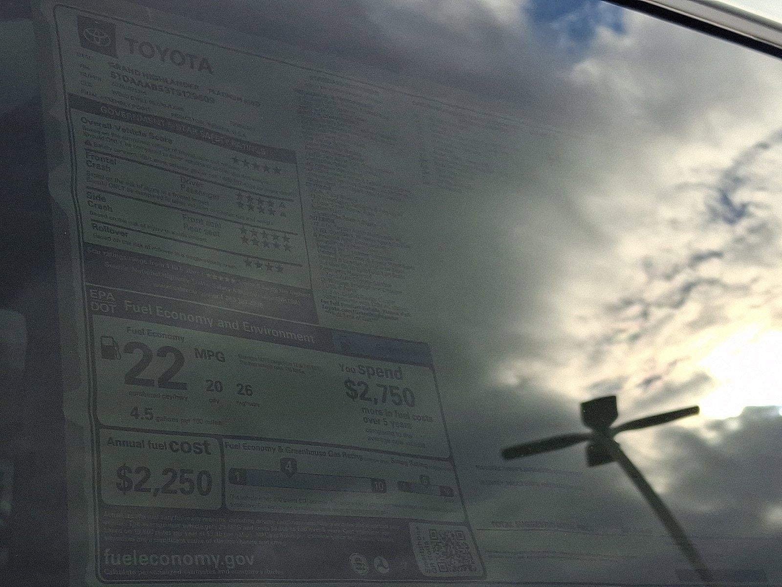 2026 Toyota Grand Highlander Platinum AWD (Natl)