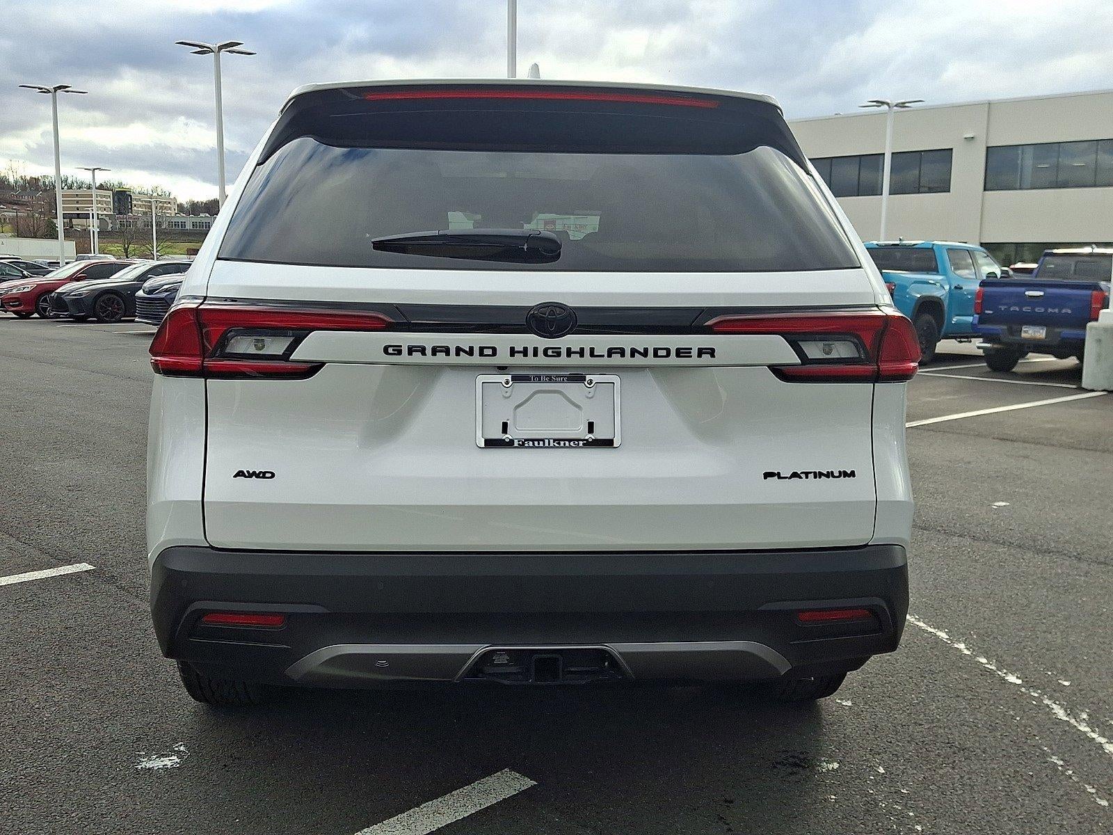 2026 Toyota Grand Highlander Platinum AWD (Natl)