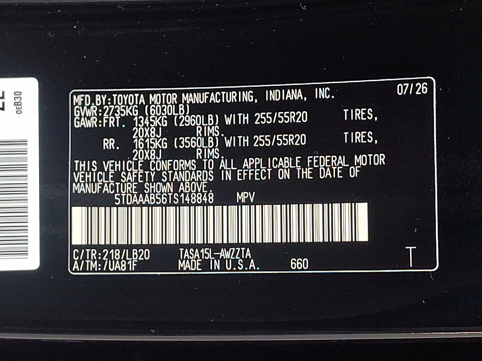 2026 Toyota Grand Highlander Platinum AWD (Natl)