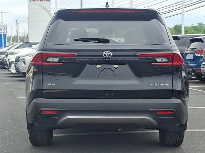 2026 Toyota Grand Highlander Platinum AWD (Natl)