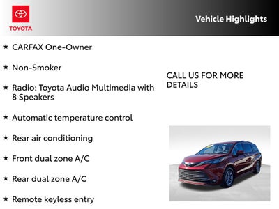2026 Toyota Sienna XLE 8 Passenger