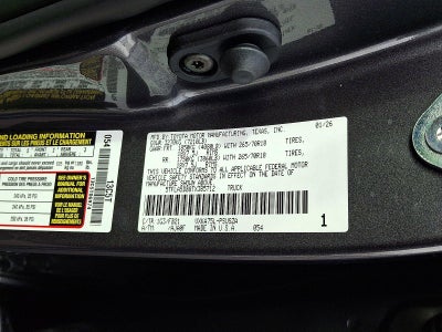 2026 Toyota Tundra 4WD 4WD SR5 CrewMax 5.5' Bed (SE)