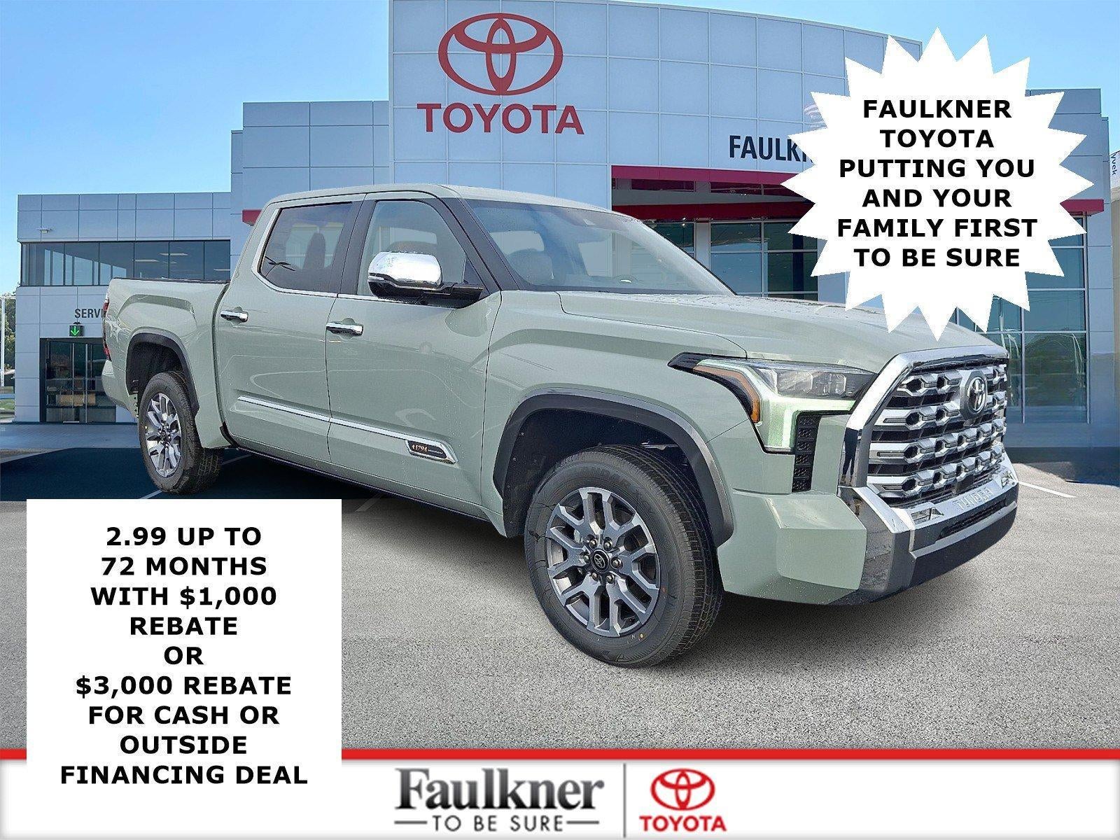 2026 Toyota Tundra 4WD 4WD 1794 Edition CrewMax 5.5' Bed (Natl)