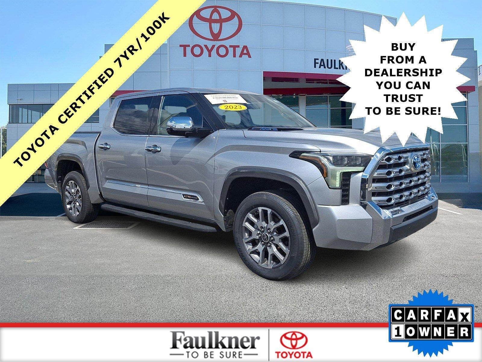 2023 Toyota Tundra 4WD 4WD 1794 Edition Hybrid CrewMax 5.5' Bed (Natl)