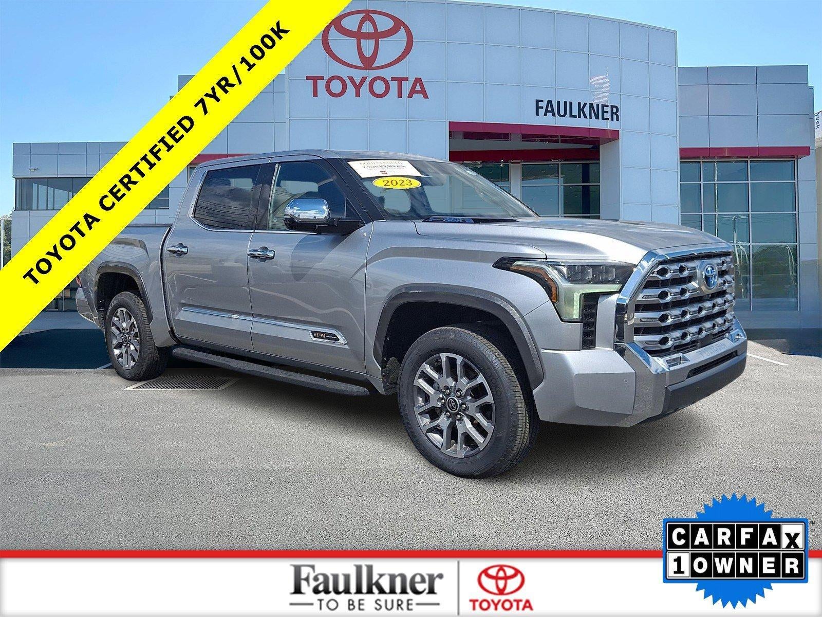 2023 Toyota Tundra 4WD 4WD 1794 Edition Hybrid CrewMax 5.5' Bed (Natl)